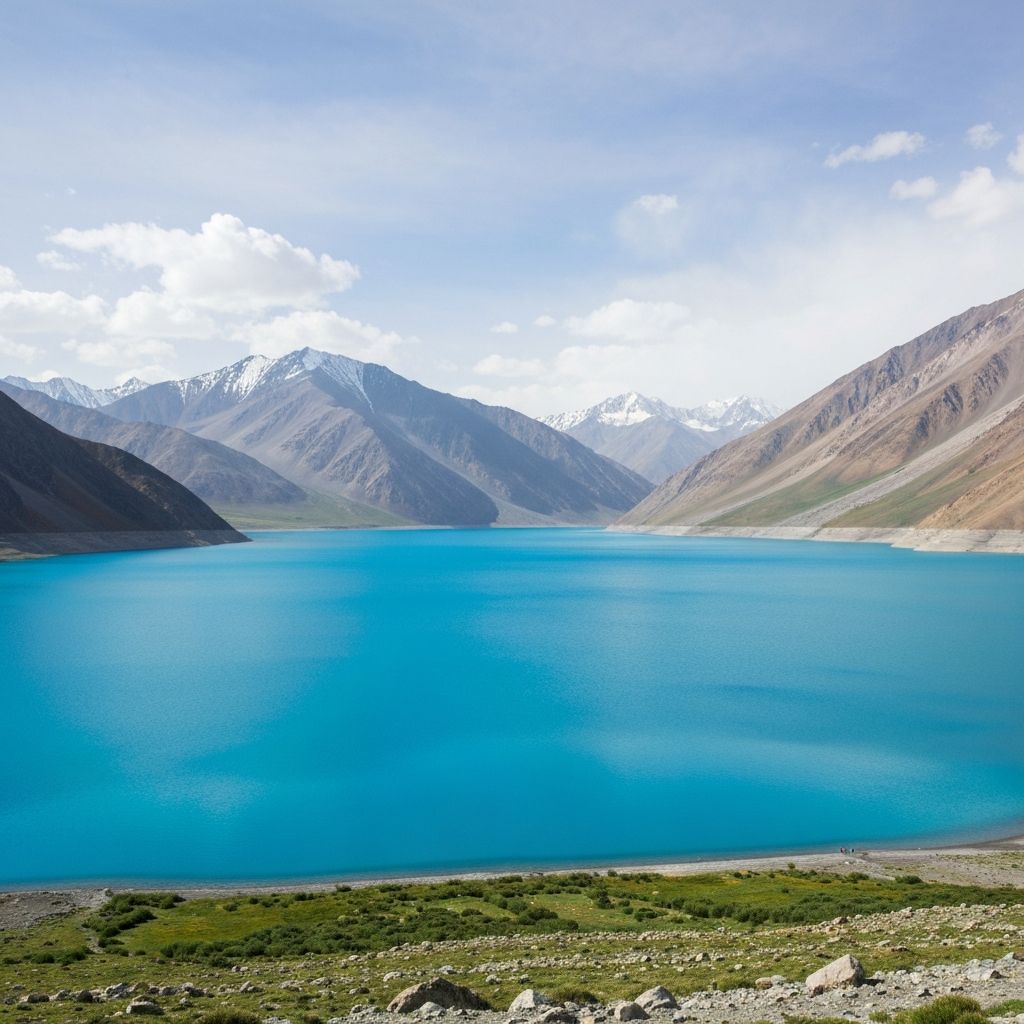 Pangong Blue Lake